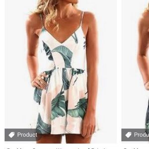 Dellytop women’s leaf romper